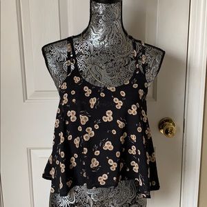 Brandy Melville Floral Tank